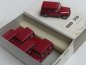 Preview: 1/87 Wiking Händlerpackung Mercedes 230 G rubinrot 5 Modelle 266 2