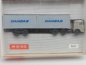 Preview: 1/160 N Spur Wiking Henschel 2 x 20ft open Top Danzas beige Container-Sattelzug N51