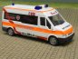 Preview: 1/87 Rietze Ford Transit Johanniter Wiesbaden 52514