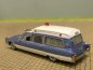 Preview: 1/87 Brekina Cadillac Miller Meteor Ambulance, weiß/blau 19777