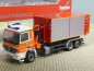 Preview: 1/87 Herpa MB Actros M Wechsellader-LKW mit Ladekran Feuerwehr Hamburg 090841