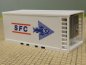 Preview: 1/87 Wiking 20 ft Container SFC grau Kühl-Container
