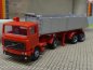 Preview: 1/87 Herpa Volvo F12 FH rot/silber Kipp-Sattelzug 800500