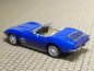 Preview: 1/87 Brekina Corvette C3 Cabrio blau mit Gepäckträger 19992