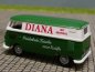 Preview: 1/87 Brekina # 2030 VW T1b Diana Franzbranntwein Kasten 32712