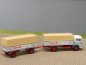 Preview: 1/87 Brekina Magirus Pluto Naturella Obstsäfte Planen-Hängerzug