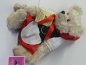 Preview: PS20 PS Nostalgiebär Rotkäppchen ca. 30 cm Mohairplüsch holzwollegestopft Made in Germany