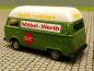 Preview: 1/87 Brekina VW T2 HD Möbel Werth Schweiz CH Kasten 33810