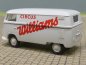 Preview: 1/87 Brekina # 1452 VW T1b Circus Williams Kasten 32596