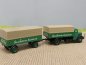 Preview: 1/87 Brekina MAN F8 Sandlerbräu Kulmbach Planen-Hängerzug