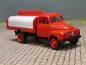 Preview: 1/87 Brekina Borgward B1500 mit Getränkeaufbau rot/schwarz 38034