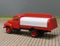 Preview: 1/87 Brekina Borgward B1500 mit Getränkeaufbau rot/schwarz 38034