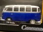Preview: 1/43 Cararama VW T1 Samba weiß/blau