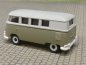 Preview: 1/87 Brekina # 0723 VW T1 b Bus beigegrau/helloliv  Export USA