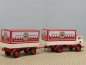Preview: 1/87 Brekina MB 328 Coblenzer Closterbräu Planen-Hängerzug