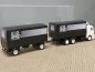 Preview: 1/87 Herpa MB SK LOG SPED Planen-Sattelzug in Faltbox