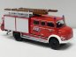 Preview: 1/87 Brekina MB LAF 1113 LF 16 Feuerwehr Saarbrücken Sondermodell Reinhardt
