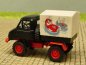 Preview: 1/87 Brekina Unimog 411 Autoscooter Plane