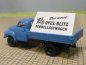 Preview: 1/87 Brekina Opel Blitz Der neue BLITZ blau Pritsche