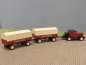 Preview: 1/87 Wiking Hanomag ST100 mit 2 HANOMAG Planenhänger 850
