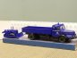 Preview: 1/87 Wiking Krupp Titan THW Pritsche + Planierraupe - Auspuff nicht abgeknickt