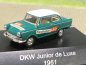 Preview: 1/87 Brekina DKW Junior de Luxe hobby Testfahrt