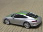 Preview: 1/87 Minichamps Porsche 911 R 2016 silber mit grün Streifen 870 066225