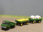 Preview: 1/87 Brekina Hanomag Enser BP mit 2 Anhängern und Beladung