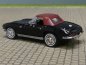 Preview: 1/87 Brekina Chevrolet Corvette C2 Cabrio schwarz 1962, 18025