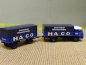 Preview: 1/87 Brekina Magirus Pluto HACO Planen Hängerzug 83012