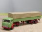 Preview: 1/87 Brekina Magirus Pluto grün Planen-Sattelzug