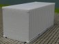 Preview: 1/87 Herpa20 ft Container weiß geriffelt #2