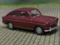 Preview: 1/87 Brekina VW 1600 TL brombeer rot 11-Loch Felgen grau