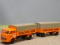 Preview: 1/87 Brekina MB 334 Tegge TIETJE + SOHN Planen-Hängerzug