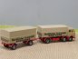 Preview: 1/87 Brekina MB 333 Westfälischer Fernverkehr + Lenkachse Planen-Hängerzug