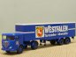 Preview: 1/87 Brekina Büssing LS 11 WESTFALEN Tankstellen MineralÖle Koffer-Sattelzug