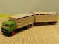 Preview: 1/87 Wiking MB NG 1628 Viehtransport-Hängerzug grün Sonderpreis 565 1 A