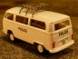 Preview: 1/87 Brekina VW T2 Police Schweiz + kleiner Dachträger
