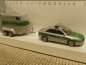 Preview: 1/87 Busch Audi A4 Polizei + Pferdeanhänger 49223