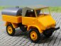 Preview: 1/87 Epoche Unimog 411 Sprengwagen orange 20414