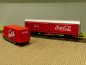 Preview: 1/87 Lima Wiking Set MB Atego Koffer Coca Cola mit Hbis Güterwagen LC21025