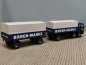Preview: 1/87 Brekina MB 333 BÄRENMARKE Pritschen Hängerzug