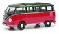 Preview: 1/32 Schuco VW T1 b Samba schwarz/rot 450785700