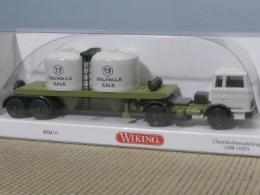 1/87 Wiking MB 1620 Walhalla Kalk Chemikaliensattelzug 0534 03