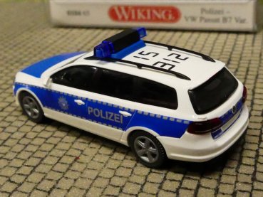 1/87 Wiking VW Passat B7 Variant Polizei 0104 65
