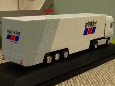 1/87 Herpa DAF XF winkler Koffer Sattelzug