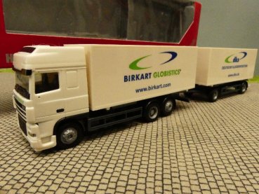 1/87 Herpa DAF XF Birkart dks Wechselkoffer Hängerzug 149600