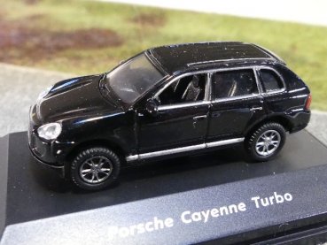 1/87 Welly Porsche Cayenne Turbo schwarz 73107