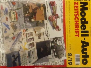 Modell Auto Zeitschrift MAZ 2019/8 August 2019