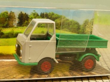 1/87 Busch Mehlhose Multicar M22 Kipperpritsche grau/grün 210 003605